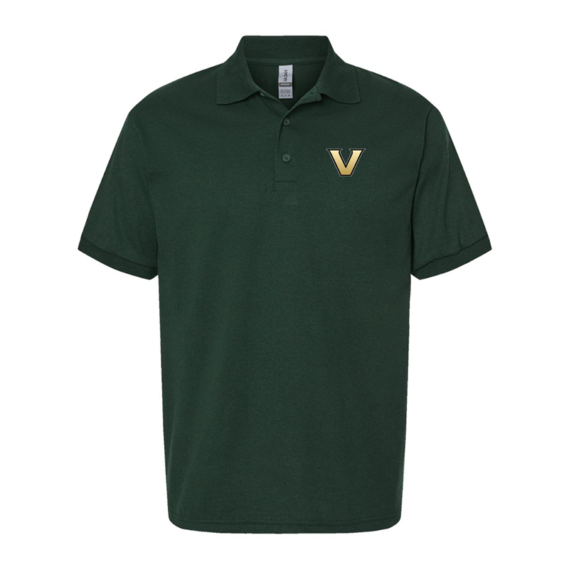 Men's Vanderbilt Commodores Gildan Dry Blend Jersey Polo